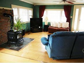 Woodstove in Living Room