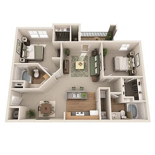 Floor plan B2