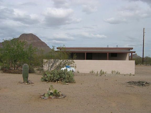 Front view of guest house