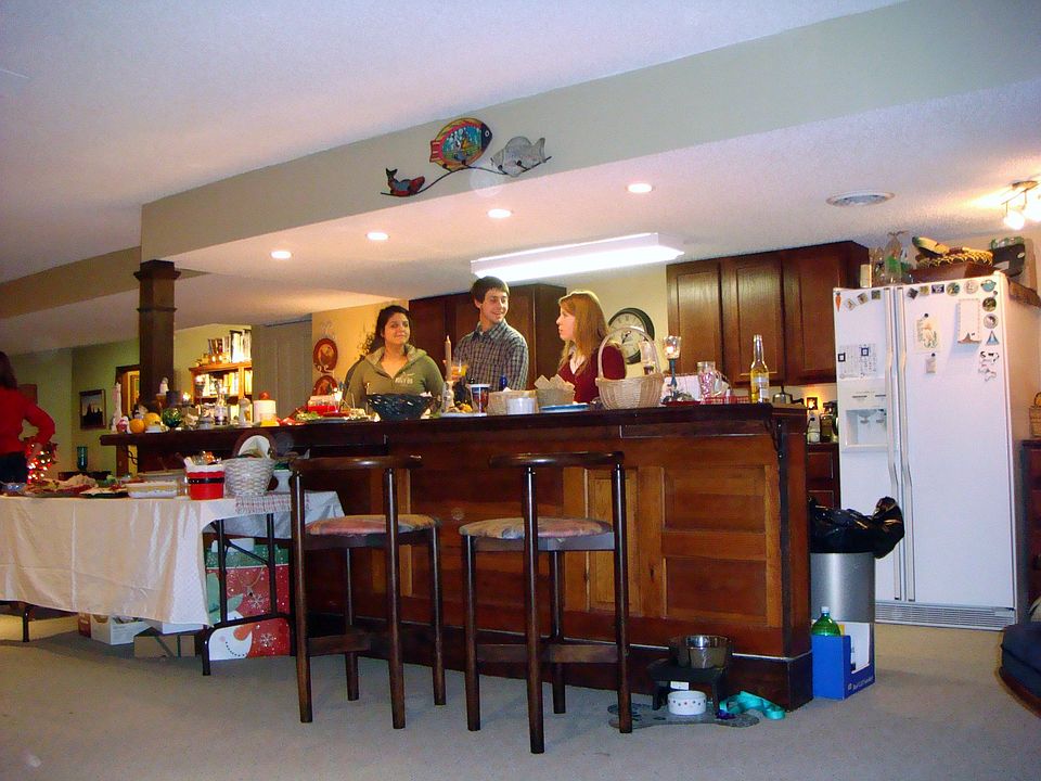 Bar and Kitchen lower level
