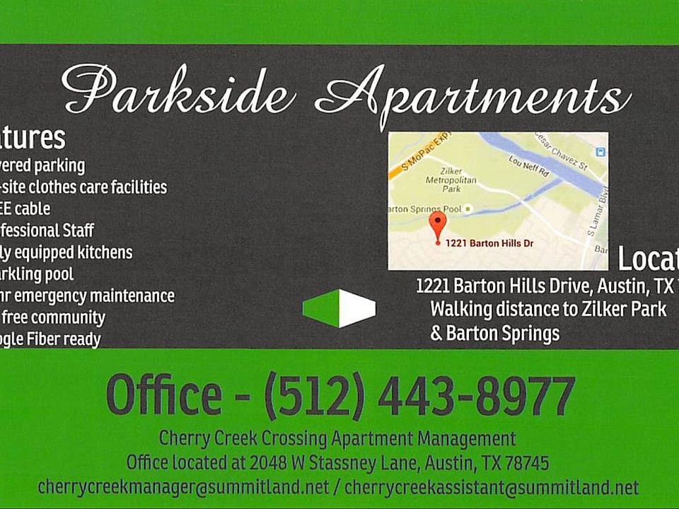 1st image of 1221 Barton Hills Dr APT 112
