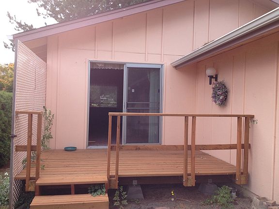 back deck (just built)