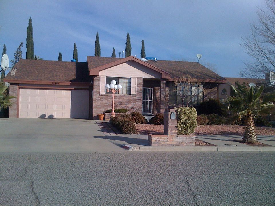 Front view of the house