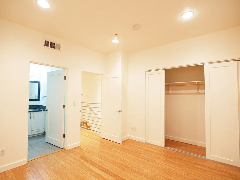 27. Master Bedroom Bathroom Door and Closet Doors