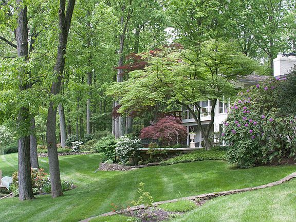 Rear view from the east