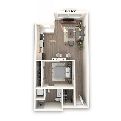 Floor plan Columbia Platinum