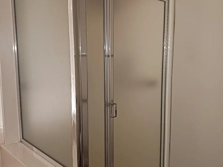Shower in master bedroom.