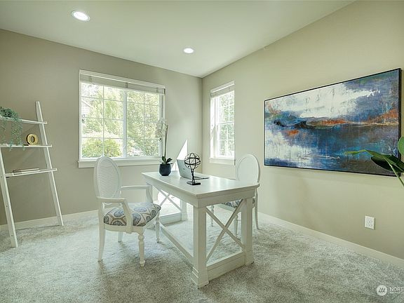 Large office off entry or could be a main floor bedroom.>