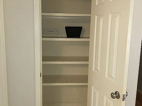 Pantry in the kitchen