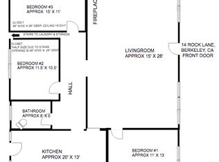 14 Rock Ln #1, Berkeley, CA 94708