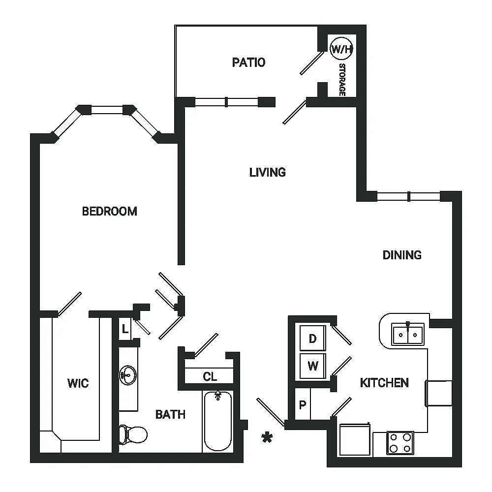 Floor plan Honey