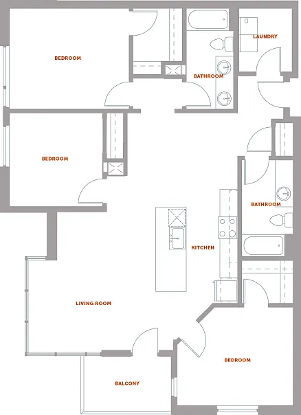 Floor plan C3