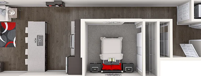 A3 - 1 Bed/1 Bath A3 - 1 Bed/1 Bath