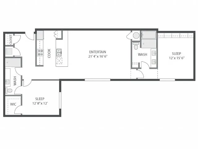 Floor plan Irwin