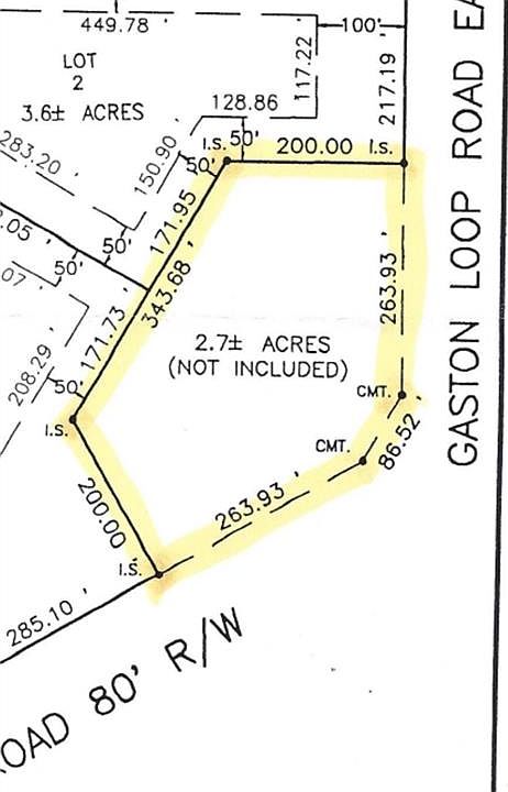 1st image of 0 Gaston Loop Rd Lot 6