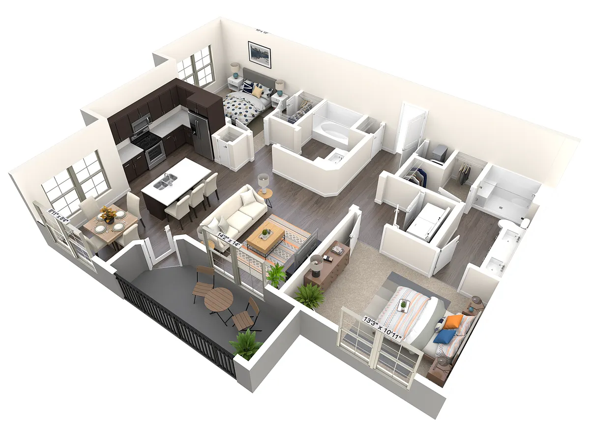 Floor plan B2