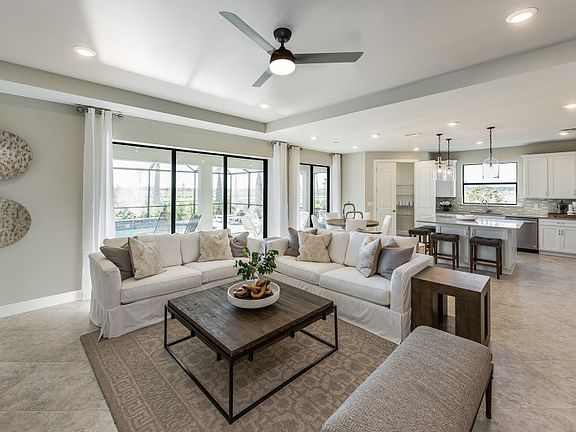 Open Concept Gathering Room Kitchen