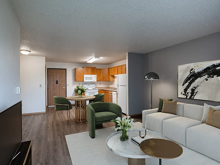Fargo, ND Prairie Park Apartments | Living