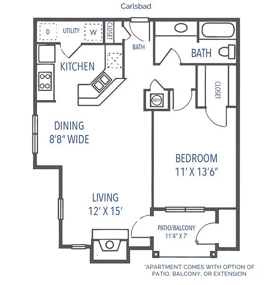 Floor plan Carlsbad