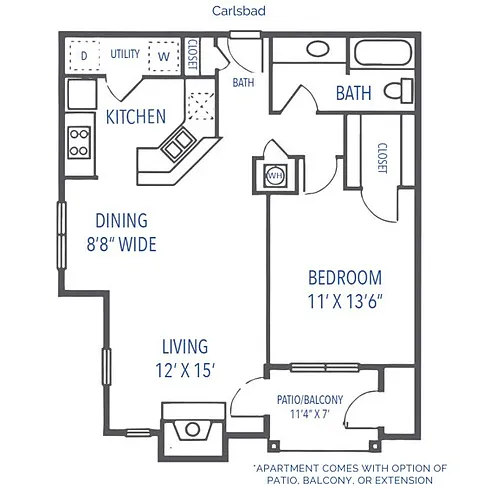 Floor plan Carlsbad