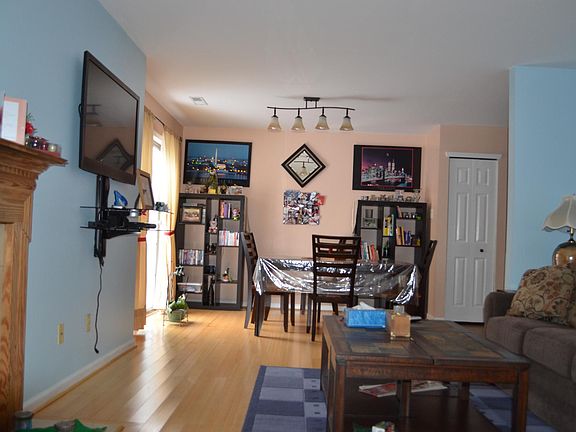 Living room into dinning area