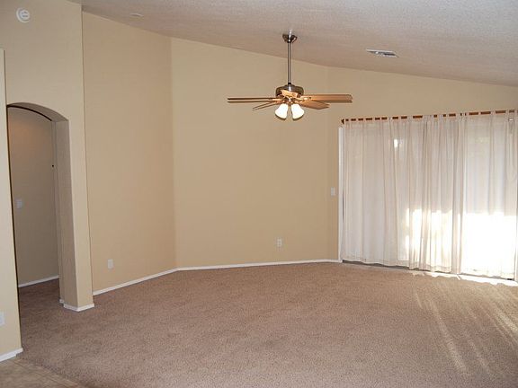 Spacious Family room with Dramatic Cathedral Ceilings