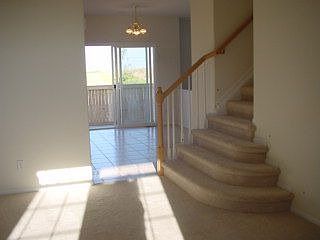 Open, airy vaulted foyer
