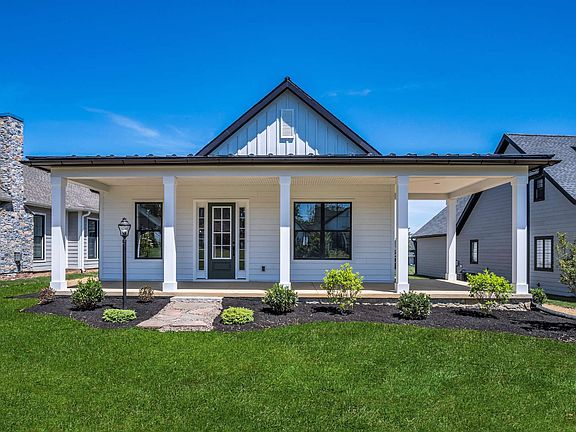 Front Elevation of the Tippet Model from Garman Builders