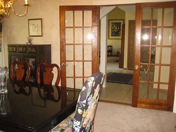 Looking into foyer