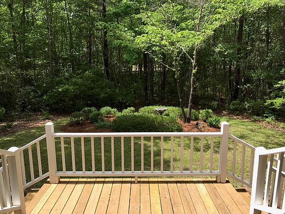 Front porch with new decking