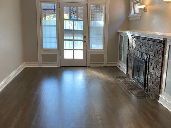 Looking at front door