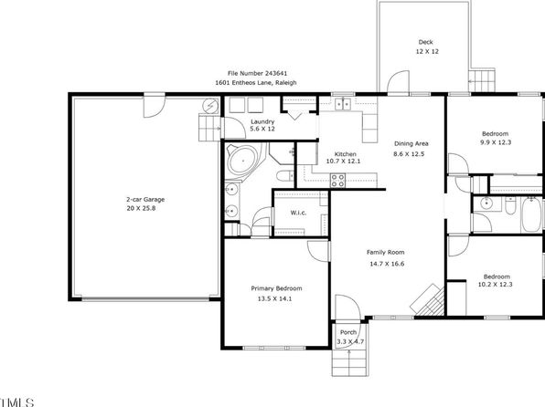 1601 Entheos Ln, Raleigh, NC 27610