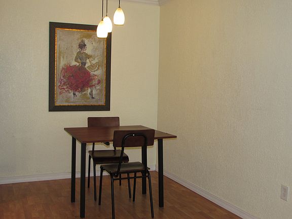 Informal dining area.