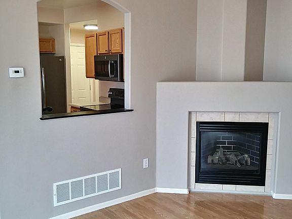 Living room fire place