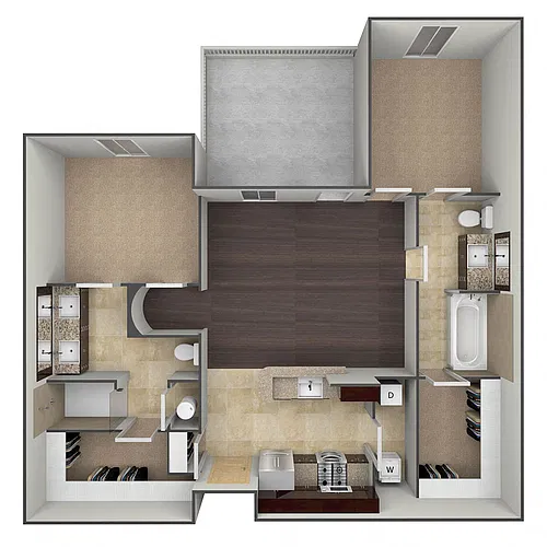 Floor plan B1
