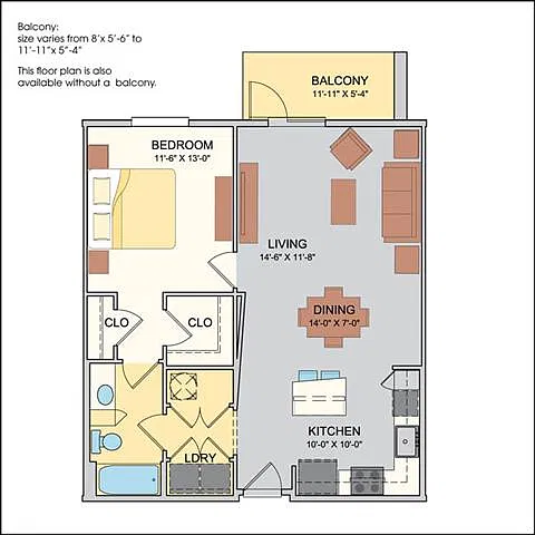 Floor plan Crystal 11B
