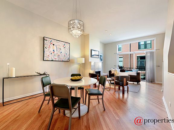 Open Concept Living & Dining Rooms