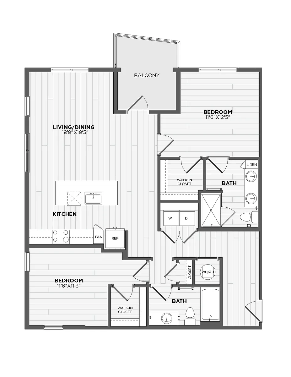 Floor plan B3