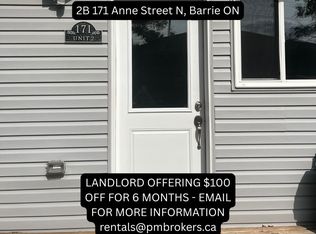 171 Anne St N #2B, Barrie, ON L4N2C1