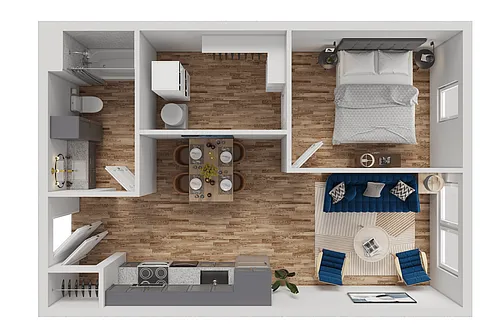 Floor plan The Regent