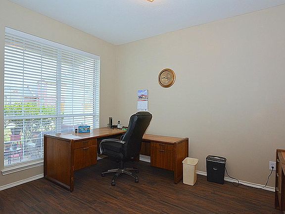 Office/Study faces the front of the house with a view of the street