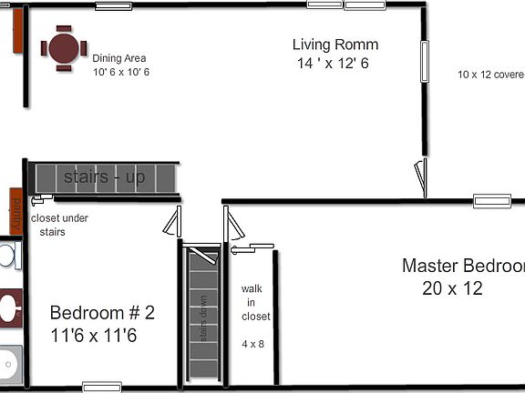 first floor - aprox. meas.