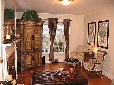 Very warm living space!