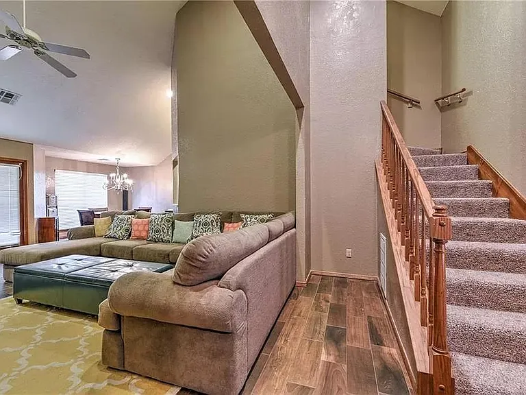 entry and stairs
