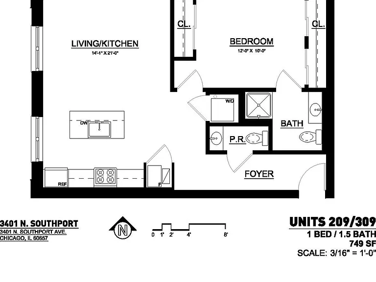 09 Tier - 1 bed 1.5 bath 09 Tier - 1 bed 1.5 bath