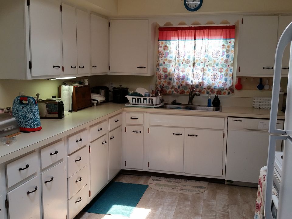 Kitchen with skylight