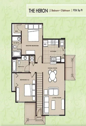 Floor plan Heron