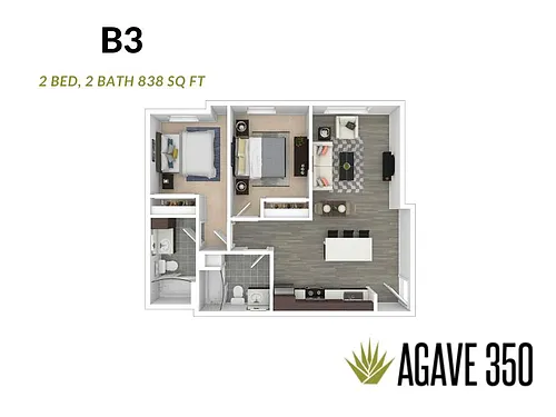 Floor plan B3