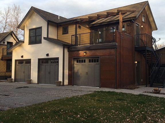 Exterior view from creek