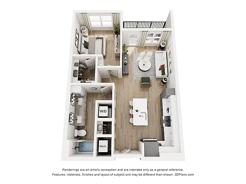 Floor plan A2H